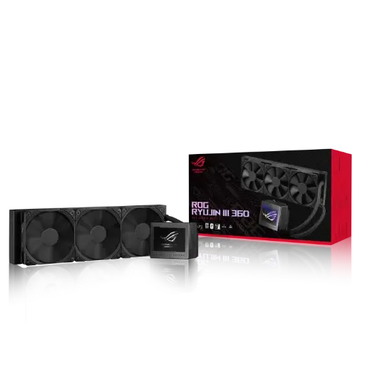 ASUS ROG RYUJIN III 360 ASETEK EMMA NOCTUA - BLACK