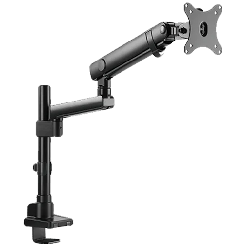 TWISTED MINDS SINGLE MONITOR ARM, STAND AND MOUNT - BLACK