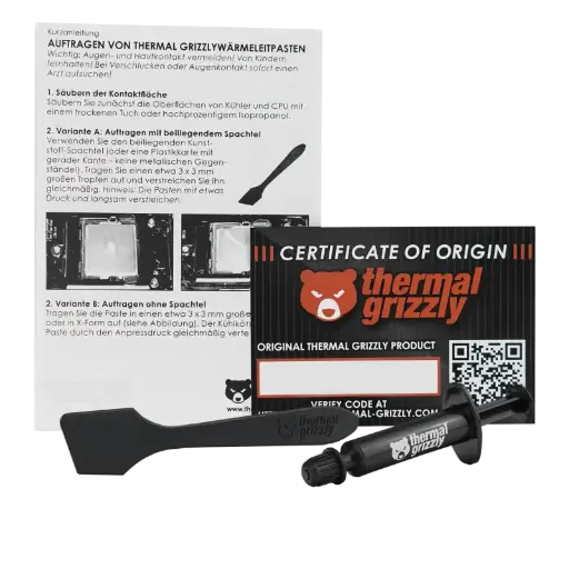 THERMAL GRIZZLY HYDRONAUT HIGH PERFORMANCE THERMAL PASTE - 1G