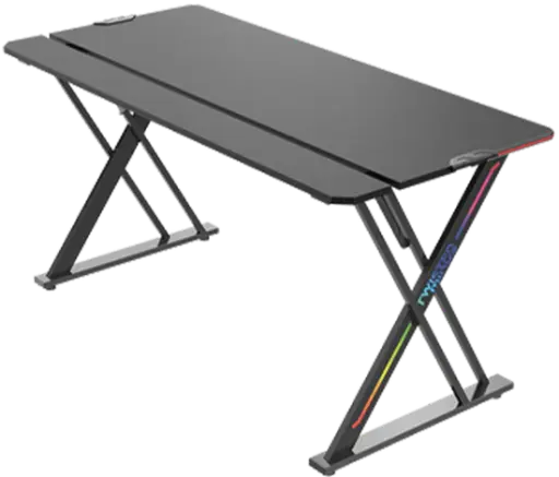 TWISTED MINDS X SHAPED RGB 150 *68*76.35 CM - BLACK