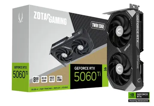 ZOTAC RTX 5060 Ti TWIN EDGE 8GB