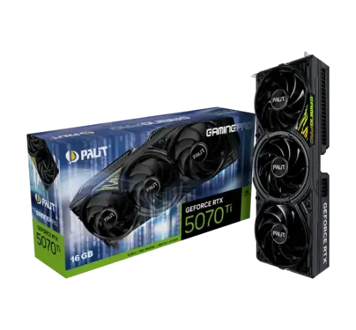 PALIT RTX5070 Ti GAMINGPRO 16GB GDDR7 256bit 3-DP HDMI
