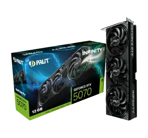 PALIT RTX5070 INFINITY 3 12GB GDDR7 192bit 3-DP HDMI