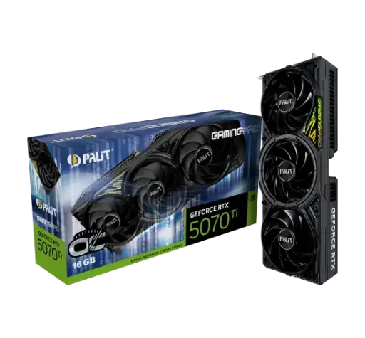 PALIT RTX5070 Ti GAMINGPRO OC 16GB GDDR7 256bit 3-DP HDMI