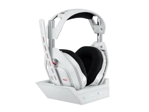 ASTRO A50 LIGHTSPEED WIRELESS GAMING HEADSET + BASE STATION - WHITE