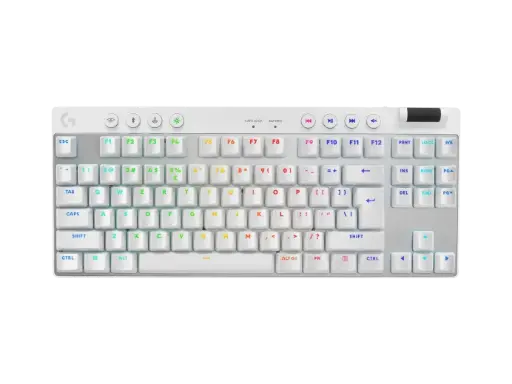 LOGITECH PRO X TKL LIGHTSPEED WIRELESS GAMING - WHITE