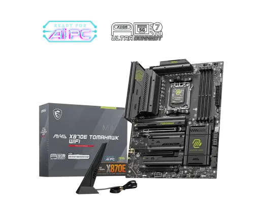 MSI MAG X870E Tomahawk WiFi AM5 DDR5  