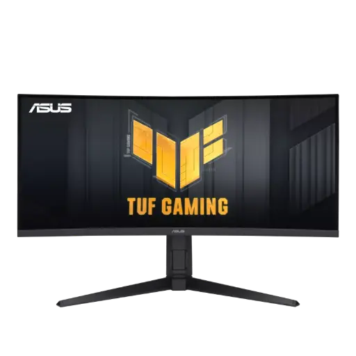 ASUS TUF GAMING VG34VQEL1A CURVED GAMING MONITOR 1ms 100Hz 3440x1440 (UWQHD) 1500R - BLACK