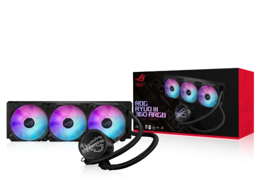 ASUS ROG RYUO III 360 ARGB ASETEK EMMA AURA - BLACK