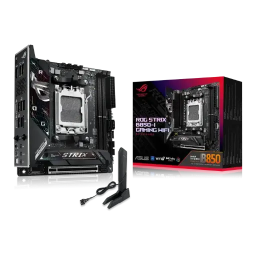 ASUS ROG STRIX B850-I GAMING WIFI AMD AM5 DDR5 PCIe 5.0 Mini-ITX