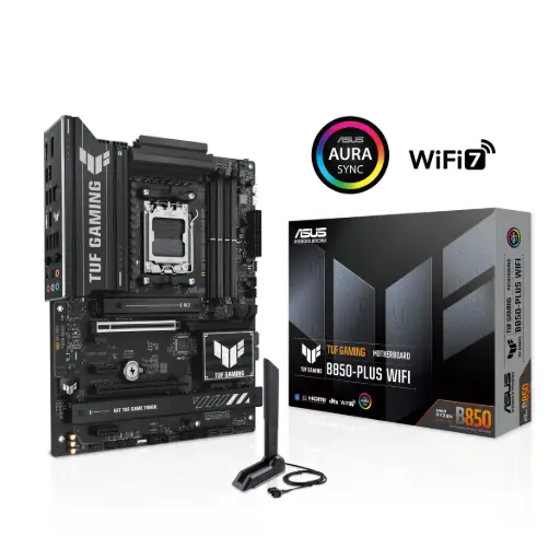 ASUS TUF GAMING B850-PLUS WIFI AMD AM5 DDR5 PCIe 5.0 ATX