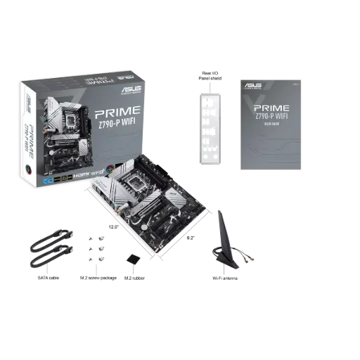 ASUS PRIME Z790-P WIFI INTEL LGA 1700 DDR5 PCIe 5.0 ATX MOTHERBOARD - BLACK