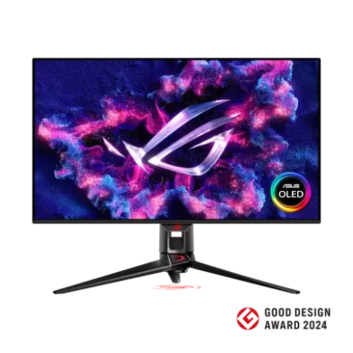 ASUS ROG SWIFT PG32UCDM GAMING MONITOR 0.03ms 240Hz QD-OLED 3840x2160 (4K UHD) - BLACK