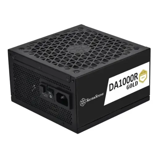SILVERTONE 1000W CYBENETICS GOLD ATX 3.0 & PCIE 5.0 FULLY MODULAR ATX - BLACK